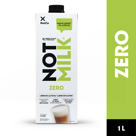 Bebida Vegetal NotMilk Zero Sin Azúcar 12 x 1L