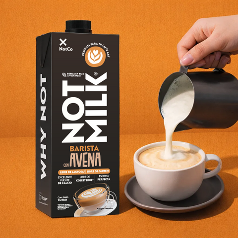 Bebida Vegetal NotMilk Barista Con Avena 1L