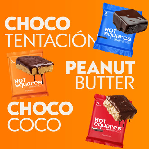 Barra de Proteína NotSquare Choco Coco 12un 30g (3 Displays)