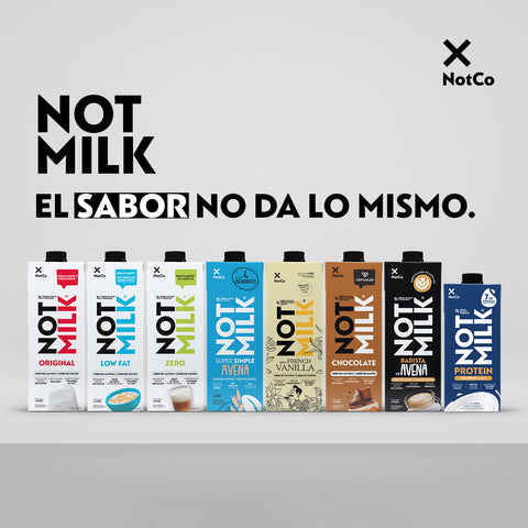 Bebida Vegetal NotMilk Vainilla 12x 1L