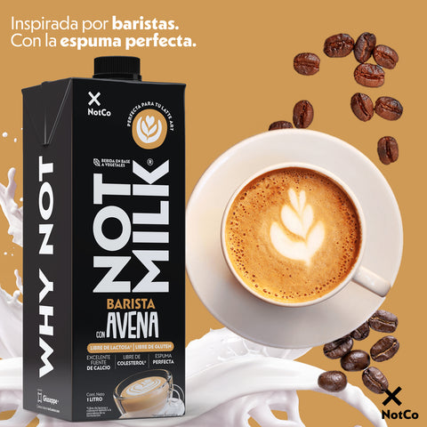 Bebida Vegetal NotMilk Barista Con Avena 1L