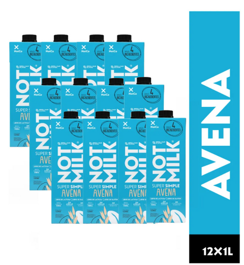 NotMilk Simple Avena caja 12 unidades