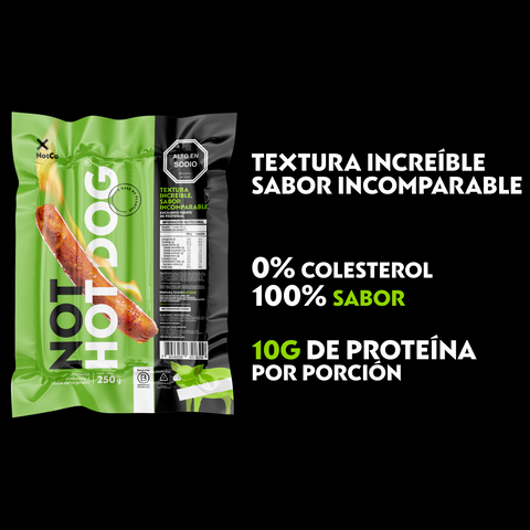 NotHotdog 250g Salchi Vegetal (Caja 20 Unidades)